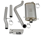 AFE aFe MACHForce XP Exhausts Cat-Back Polished Tips 09-17 GM Silverado 1500 4.3/5.3L RegCab SB/LB 49-44072-P