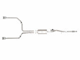 AFE aFe Gemini XV 3in 304 SS Cat-Back Exhaust w/ Cutout 19-21 GM Silverado/Sierra 1500 V8- w/ Black Tips 49-34139-P