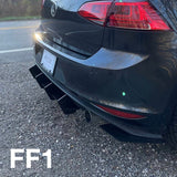 Beri-Backer 1 Beri-Backer Mk7 GTI Diffuser Fin Pack 2021118-BBMK7-FinP1