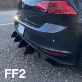 Beri-Backer 2 Beri-Backer Mk7 GTI Rear Diffuser 2021110-BBMK7GTID-2