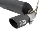 AFE aFe Rebel Series 2.5in 304 SS Cat-Back Exhaust w/ Black Tips 2018+ Jeep Wrangler (JL) V6 3.6L 49-38066-B