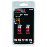 ANZO LED Bulbs Universal 194/168 Red - 4 LEDs | 809033
