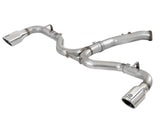 AFE aFe Takeda 3in-2.5in SS Axle-Back Exhaust w/Polished Tips 2018 Hyundai Elantra GT Sport I4-1.6L(t) 49-37002-1P