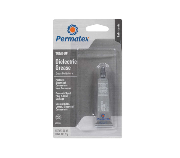 Permatex 81150 Dielectric Tune-Up Grease - .33 Oz Tube For Electrical Connections & Spark Plugs