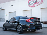 AFE aFe Takeda 2.5in 304 SS Cat-Back Exhaust System w/ Blue Tips 17-20 Honda Civic Si Sedan I4 1.5L 49-36619-L