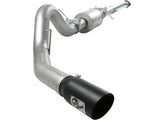 AFE aFe Atlas Exhaust 4in Aluminized Cat-Back w/ 304 SS Black Tip 11-13 Ford F-150 EcoBoost V6 3.5L (tt) 49-03041-B