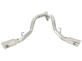 AFE aFe MACHForce XP Exhaust Aluminized Dual Split DPF Back 11-15 GM Diesel Truck V8-6.6L (td) (pol tip) 49-04043-P
