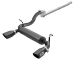 AFE aFe Rebel Series 2.5in 409 SS Cat-Back Exhaust w/ Black Tips 18-19 Jeep Wrangler (JL) V6 3.6L 49-48076-B