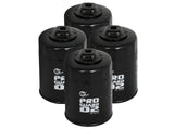 aFe ProGuard D2 Oil Filter (4 Pack) 11-13 Ford F-150 V6 3.5/3.7L / V8 5.0L (w/ 3/8in Ratchet Drive) | 44-LF025-MB