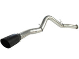 aFe MACHForce XP Exhaust 5in DPF-Black, GM Diesel Trucks 07.5-10 V8-6.6L 9(td) LMM | 49-44040-B