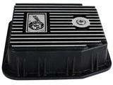 AFE afe Transmission Pan (Black); Ford Trucks 94-08 AODE 46-70222
