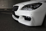 3D Design 3D Design - 6 Series F06 / F12 / F13 M-Sport Front Lip Spoiler Set Carbon 3101-20611