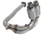 AFE aFe Power Direct Fit Catalytic Converter Replacements Front 00-03 Jeep Wrangler (TJ) I6-4.0L 47-48001