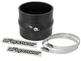 aFe Magnum FORCE Silicone Replacement Coupling Kit 3.5in ID x 3in Length Straight Coupler w/ Hump | 59-00045