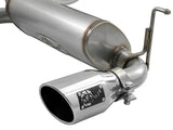 AFE aFe Rebel Series 2.5in 409 SS Cat-Back Exhaust w/ Polished Tips 2018+ Jeep Wrangler (JL) V6 3.6L 49-48066-P