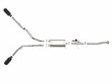 AFE aFe Gemini XV 3in 304 SS Cat-Back Exhaust 15-20 Ford F-150 V6 2.7L/3.5 w/ Black Tips 49-33123-B