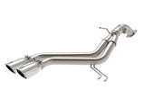 AFE aFe Takeda 13-17 Hyundai Veloster L4-1.6L 2-1/2in 304 SS Axle-Back Exhaust w/ Polished Tips 49-37019-P
