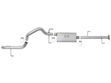 AFE aFe Scorpion 2-1/2in Aluminized Steel Cat-Back Exhaust 07-17 Toyota FJ Cruiser V6 4.0L 49-06038