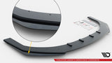 Maxton Design New Maxton Design Racing Durability Front Splitter + Flaps VW Golf R Mk7 Facelift
