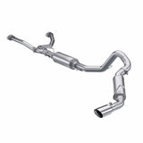 MBRP 2022 Toyota Tundra 3.5L Dual Cat-back 4in Single Side Exit Dual Wall Angle Cut Tip - T304 | S5301304