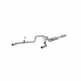 MBRP 2015 Ford F-150 5.0L 3in Cat Back Dual Split Rear Exit AL Exhaust System | S5258AL