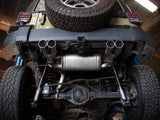 AFE aFe Vulcan Series 2.5in 304 SS Axle-Back Exhaust Polished 07-18 Jeep Wrangler (JK) V6-3.6/3.8L 49-38086-P