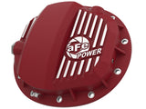 AFE aFe Pro Series GMCH 9.5 Rear Diff Cover Red w/ Machined Fins 19-20 GM Silverado/Sierra 1500 46-71140R