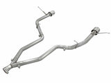 aFe MACHForce XP 14+ Jeep Grand Cherokee V6 3.0L (td) 2.5in DPF-Back 409SS Exhaust w/o Resonators | 49-46235