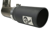 AFE aFe MACHForce XP Exhaust Cat-Back SS-409 4in Black Tip 11-12 Ford F-150 EcoBoost V6-3.5L (tt) 49-43041-B