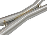 AFE aFe MACH Force-Xp 3.5in. 304 SS C/B Exhaust System 15-18 BMW X5 M (F85) V8-4.4L (tt) - Black Tip 49-36341-B