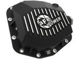 aFe Street Series Rear Differential Cover Black w/Machined Fins 20+ Jeep Gladiator JT (Dana M220) | 46-71190B