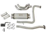 AFE aFe POWER Rebel Series 2-1/2in 409 SS Cat Back Exhaust w/ Polished Tips 16-17 Nissan Titan V8 5.6L 49-46126-P