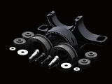 JXB Performance JXB Driveshaft Center Support Bearing Carrier Upgrade - VW/Audi / Mk5 R32 / Mk6 Golf R/ 8P A3 / S3 / RS3