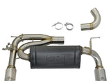 AFE aFe MACHForce XP Exhausts Axle-Back 12-15 BMW 335i 3.0T (SS w/Polished Tips) 49-36336-P