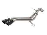 aFe Takeda 13-17 Hyundai Veloster L4-1.6L 2-1/2in 304 SS Axle-Back Exhaust w/ Black Tips | 49-37019-B