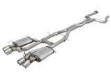 aFe MACHForce XP 3in 304 SS Cat-Back Dual Mode Exhaust w/ Polished Tips 16-17 Cadillac ATS-V V6-3.6L | 49-34078-P