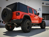 AFE aFe 20-21 Jeep Wrangler Large Bore-HD 3in 304 Stainless Steel DPF-Back Exhaust System - Black Tip 49-38092-B