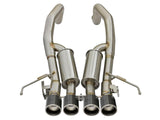 aFe MACHForce XP 3in -2 1/2in Axle Back SS Exhaust w/Carbon Fiber Tips 14-17 Chevy Corvette V8 6.2L | 49-34056-C
