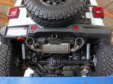 AFE aFe Rebel Series 409 Stainless Steel Cat-Back Exhaust 18-21 Jeep Wrangler JL 2.0L (t) - Polished Tip 49-48096-P