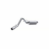 MBRP 2000-2006 Jeep Wrangler (JK) Inline-4 2.5L Inline-6 4.0L Cat Back Single Side (Aluminum) | S5500AL