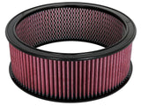 aFe MagnumFLOW Air Filters Round Racing P5R A/F RR P5R 14OD x 12ID x 5H E/M (Blk/Red) | 18-11416