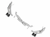 AFE aFe MACH Force-Xp 12-16 Porsche 911 3in to 2.5in 304 SS Cat-Back Exhaust (Excludes Turbo Models) 49-36406-1B