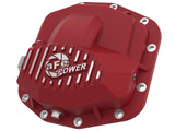 aFe Power Pro Series Front Differential Cover Red w/Machined Fins 18-19 Jeep JL (Dana M210) | 46-71030R
