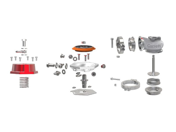 Garrett GVW-40 40mm Wastegate Kit - Silver