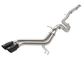 AFE aFe Takeda 2-1/2in to 3in SS-304 Cat-Back Exhausts w/ Black Tip 13-17 Hyundai Veloster L4-1.6L 49-37018-B