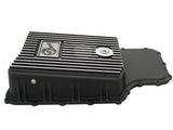 AFE aFe Power Transmission Pan Black Machined 11-14 Ford 6R140 Trucks V8 6.7L (td) 46-70182