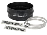 aFe Magnum FORCE CAI Univ. Silicone Coupling Kit (6-1/4in. ID / 2-3/4in. L) Straight w/Hump - Black | 59-00053