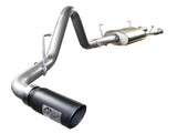 aFe MACHForce XP Exhausts Cat-Back SS-409 EXH CB Toyota Tundra 07-09 V8-4.7L (blk tip) | 49-46009-B