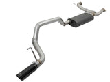 aFe MACHForce XP 3in 304 SS Cat-Back Exhausts w/ Black Tips 10-17 Nissan Patrol (Y62) V8-5.6L | 49-36114-B