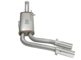 AFE aFe Rebel Series CB Middle-Side Exit SS Exhaust w/ Polished Tips 09-16 GM Silverado/Sierra V6/V8 49-44070-P